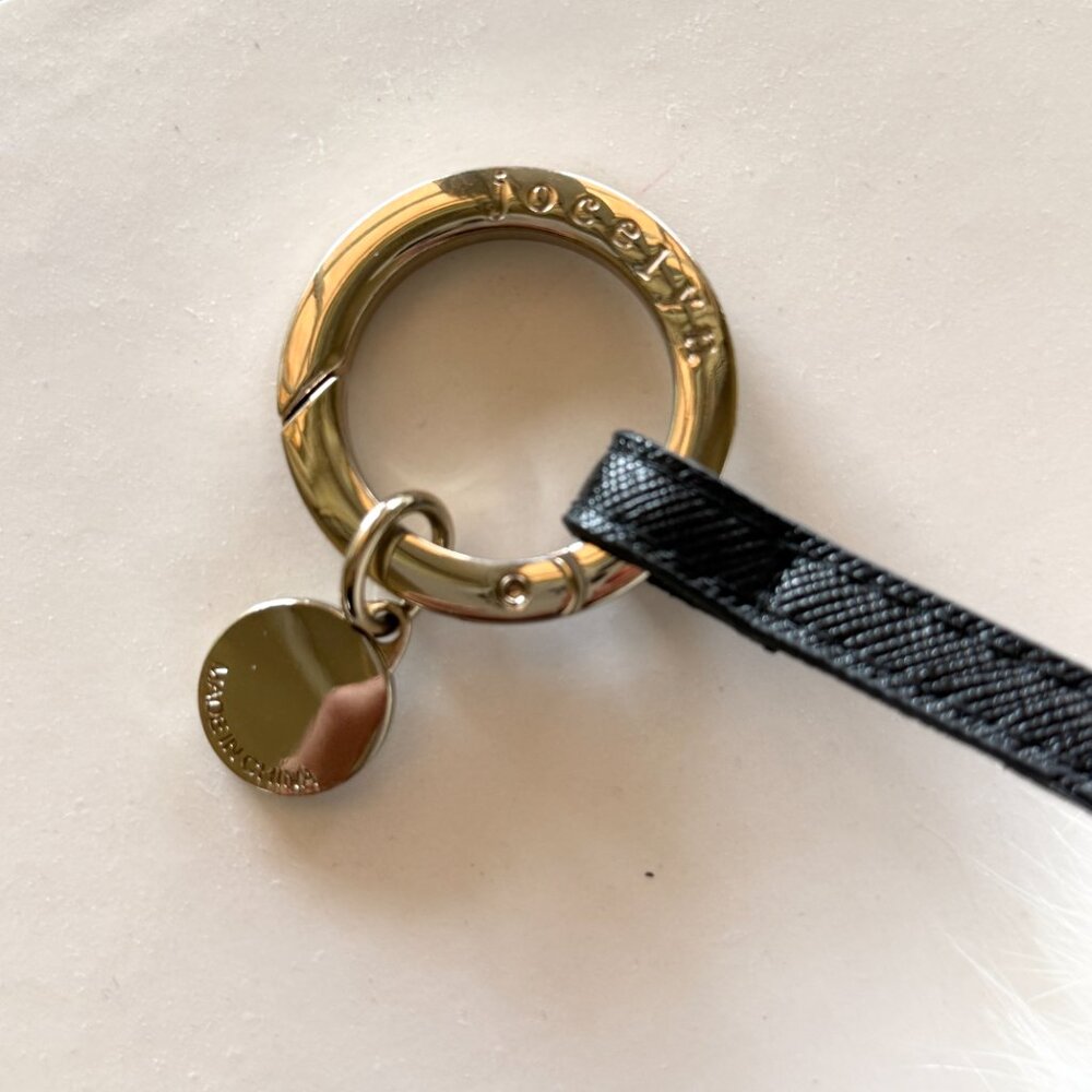 Jocelyn Fake Fur Keychain/Bag Charm - Picture 5 of 5